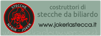 Joker-Nadir - cotruttore di stecche da biliardo